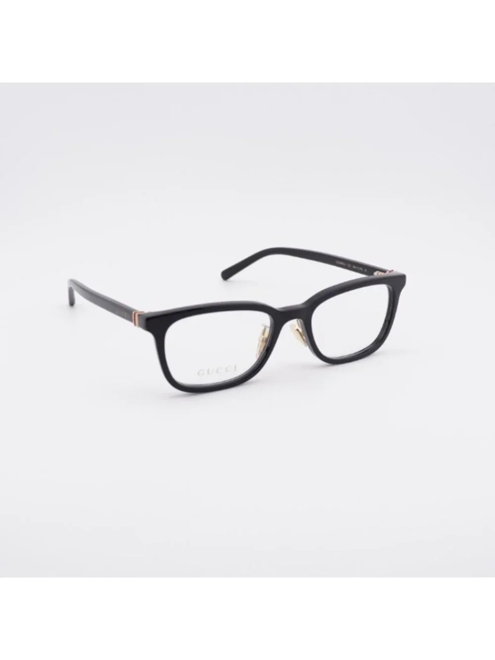 Gucci GG2002OJ 001 Eyeglasses Black 53mm Rectangle Frame
